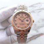 (EW) Replica Rolex Datejust II Two Tone Rose Gold Diamond Copy Watch ETA3255